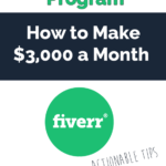 Everything you need to know about the Fiverr affiliate program. Learn about the program and tips on how you can start making money.